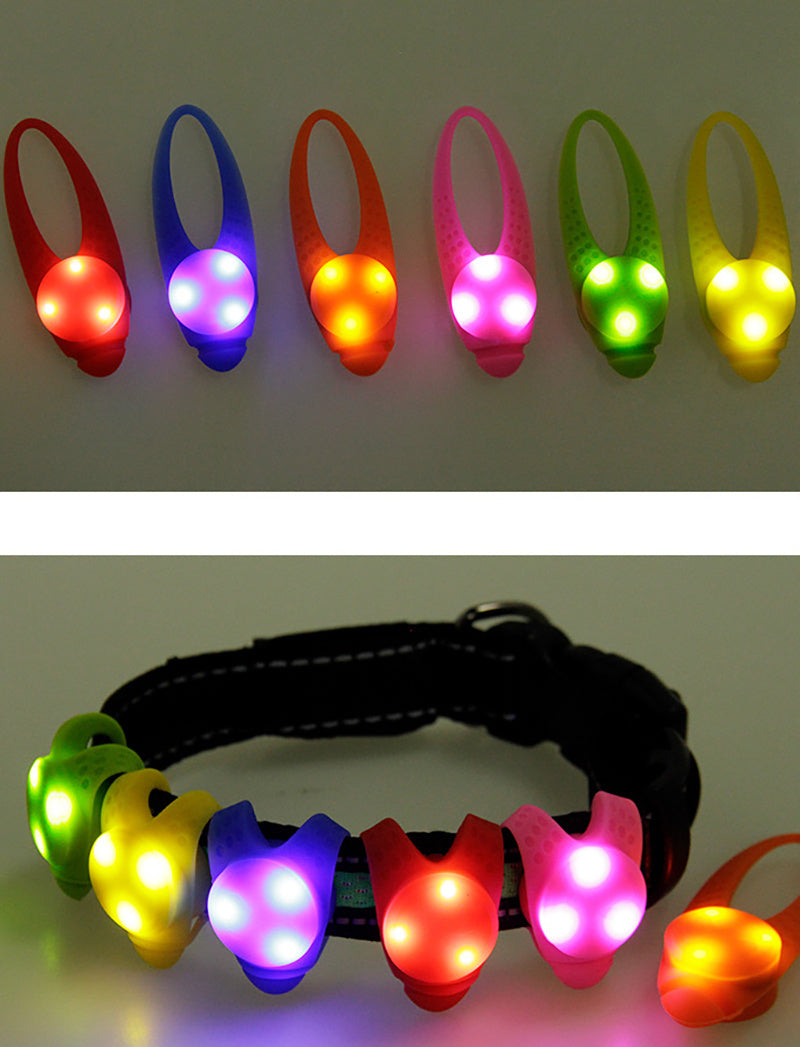 1pc Nighttime Safety Pet Pendant Collar with Anti-Lost LED Light for Dogs and Cats - Essential Pet Supplies for Visibility and Security