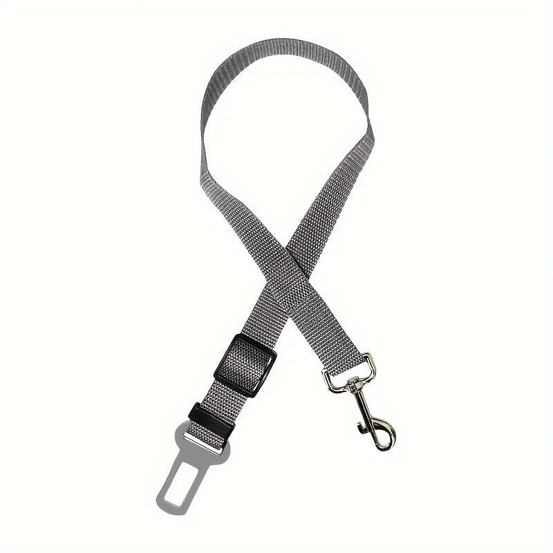 Adjustable Harness and Leash Cat Dog Car Seat Belt Pet Seat Vehicle Dog Harness Lead Clip TractionCar Travel Supplies for Dogs