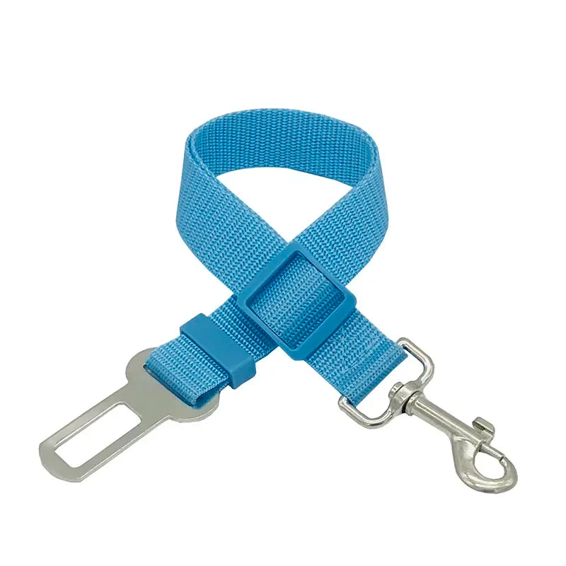 Adjustable Harness and Leash Cat Dog Car Seat Belt Pet Seat Vehicle Dog Harness Lead Clip TractionCar Travel Supplies for Dogs