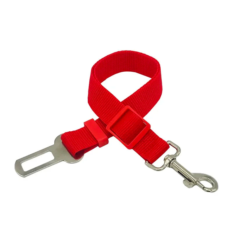 Adjustable Harness and Leash Cat Dog Car Seat Belt Pet Seat Vehicle Dog Harness Lead Clip TractionCar Travel Supplies for Dogs