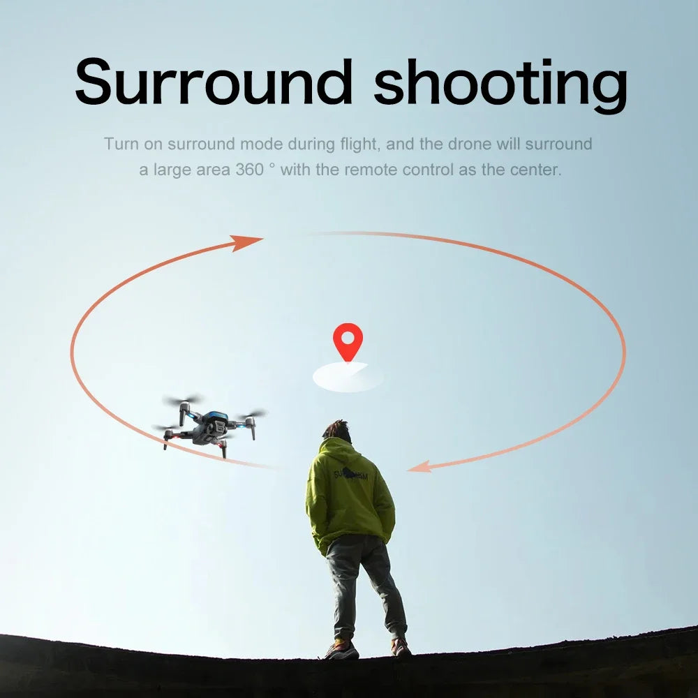 2024 Drone 8k Professional GPS 3 Axis Brushless Gimbal RC Quadcopter Obstacle Avoidance Drones With Camera HD 4K 5G Dron