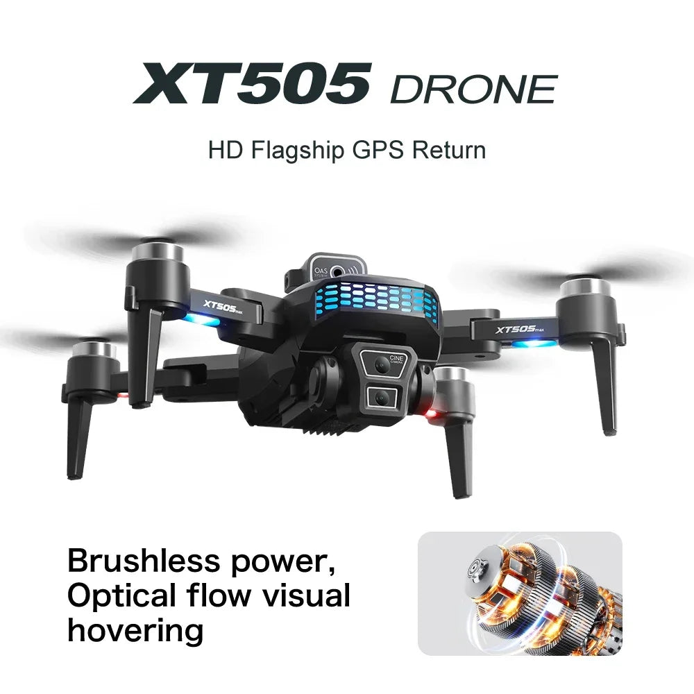 2024 Drone 8k Professional GPS 3 Axis Brushless Gimbal RC Quadcopter Obstacle Avoidance Drones With Camera HD 4K 5G Dron